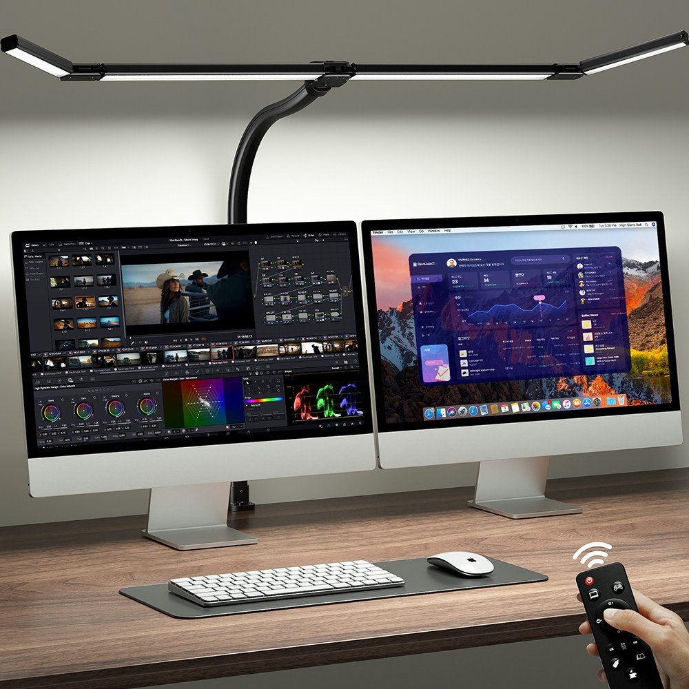 ACMEZING 접이식 확장형 클립형 LED 와이드 스탠드 D9 제품 이미지